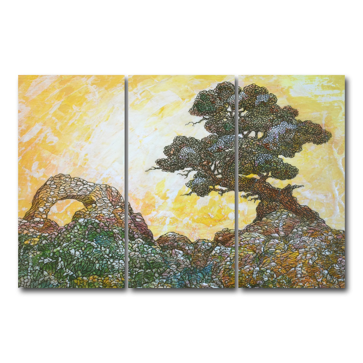 AUTO-MOCKUP WHITE | place of pleasurable existence | 3 Piece | Gallery Wrap Canvas | group=12x24