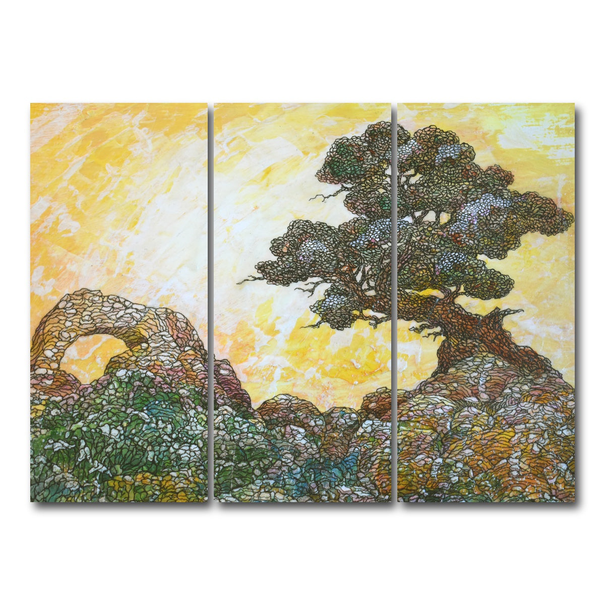 AUTO-MOCKUP WHITE | place of pleasurable existence | 3 Piece | Gallery Wrap Canvas | group=8x18