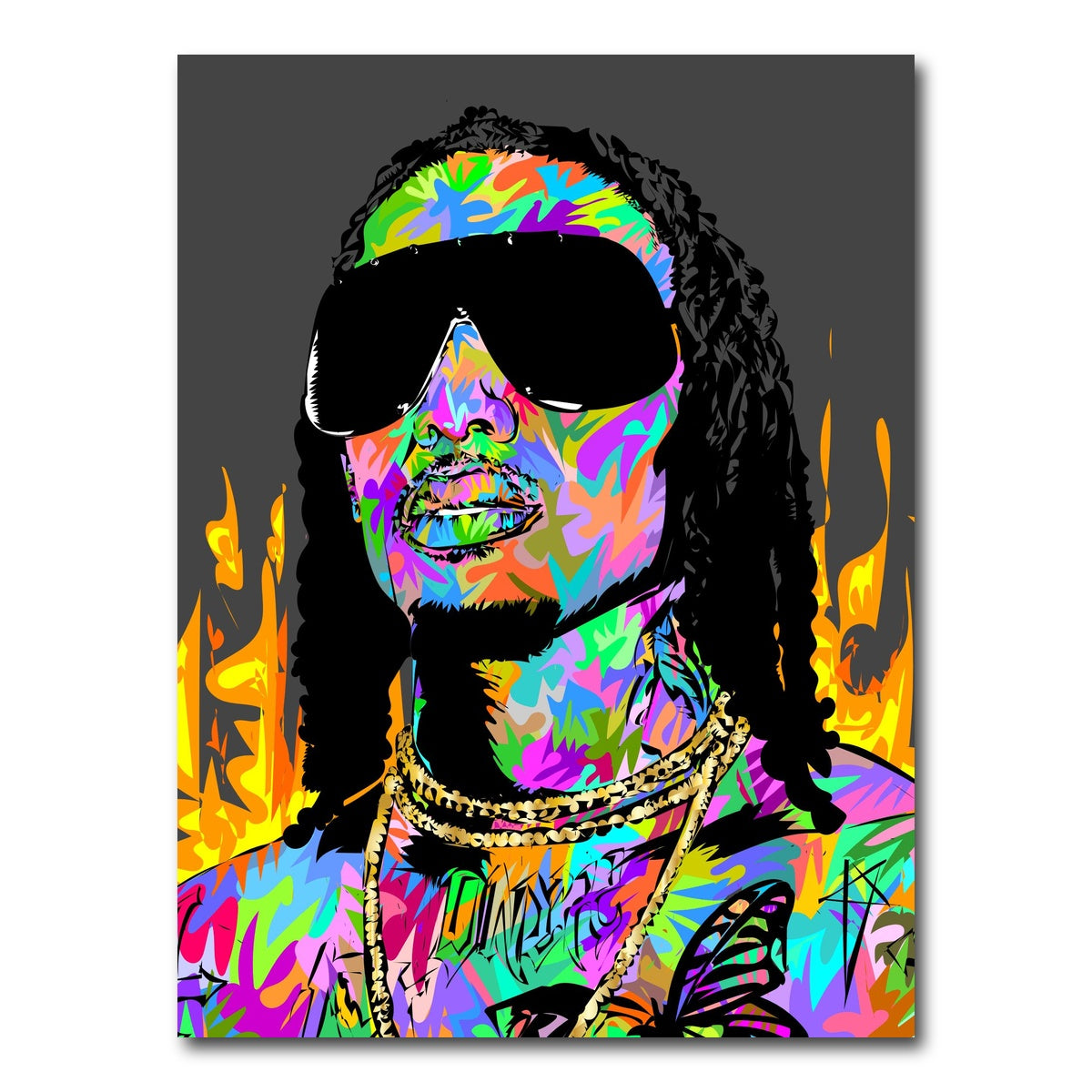 AUTO-MOCKUP WHITE | playboi | 1 Piece | Gallery Wrap Canvas | group=3x4