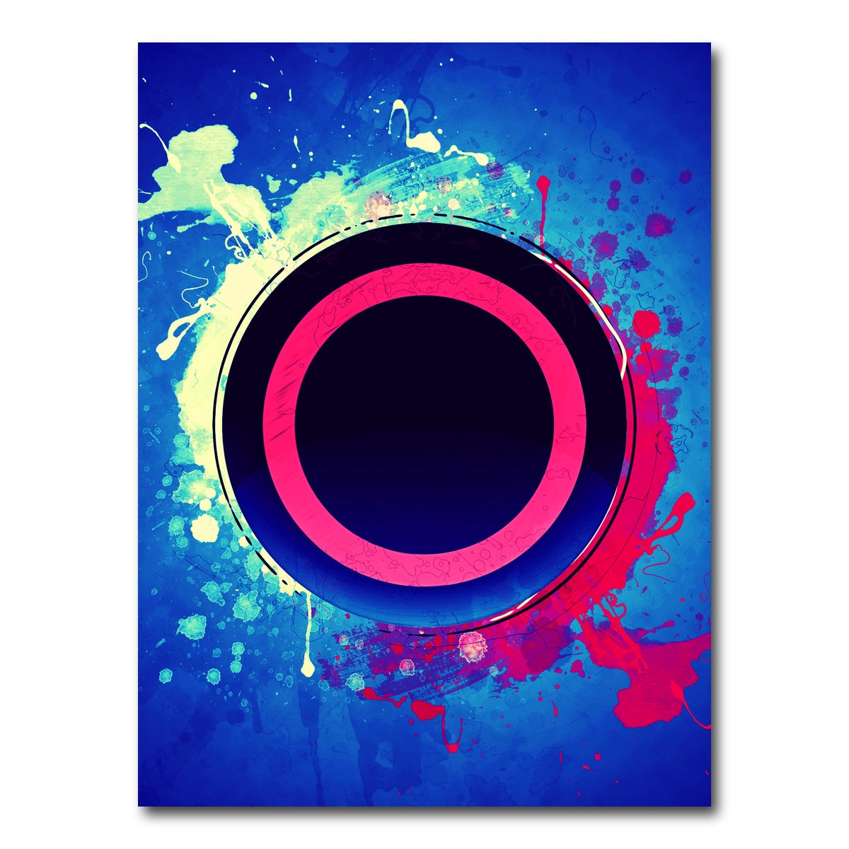 AUTO-MOCKUP WHITE | playstation circle | 1 Piece | Gallery Wrap Canvas | group=3x4