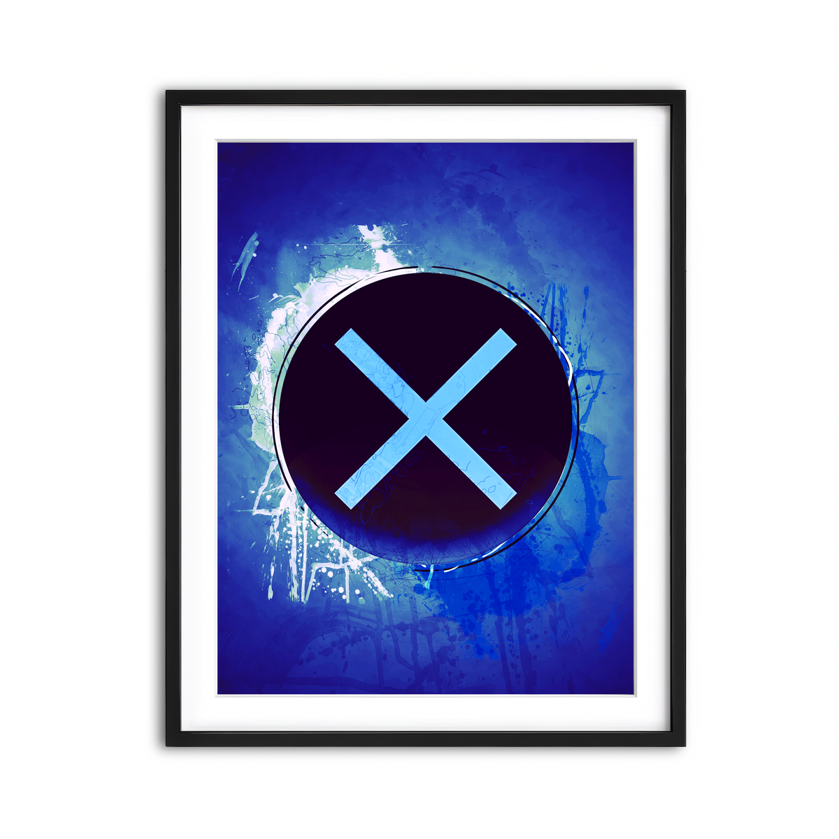 Framed Print 3x4 Black