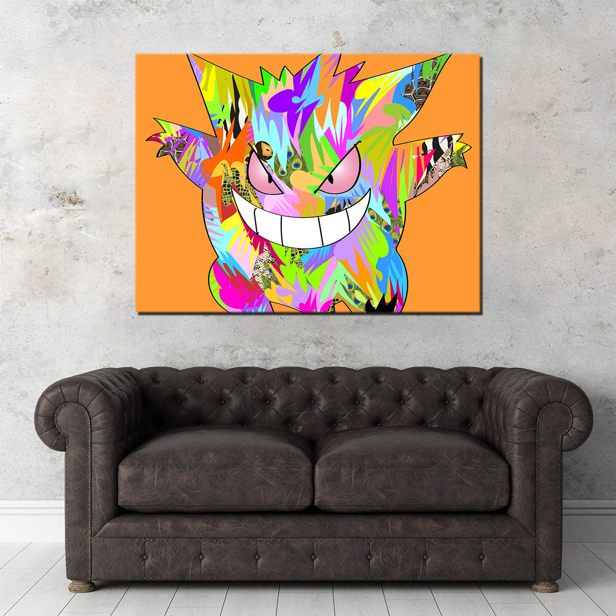 Pokemon Dark Wall Art