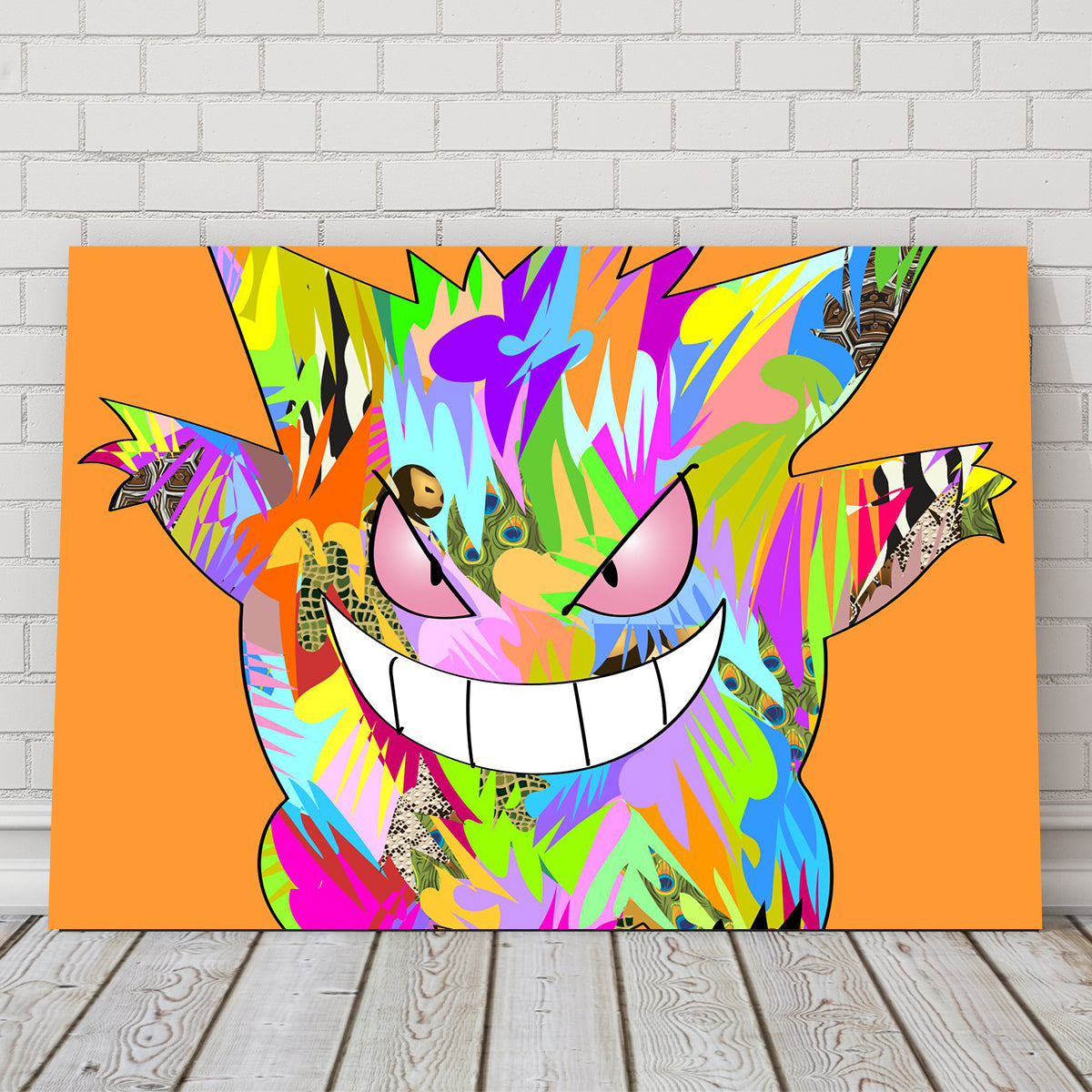 Pokemon Dark Wall Art