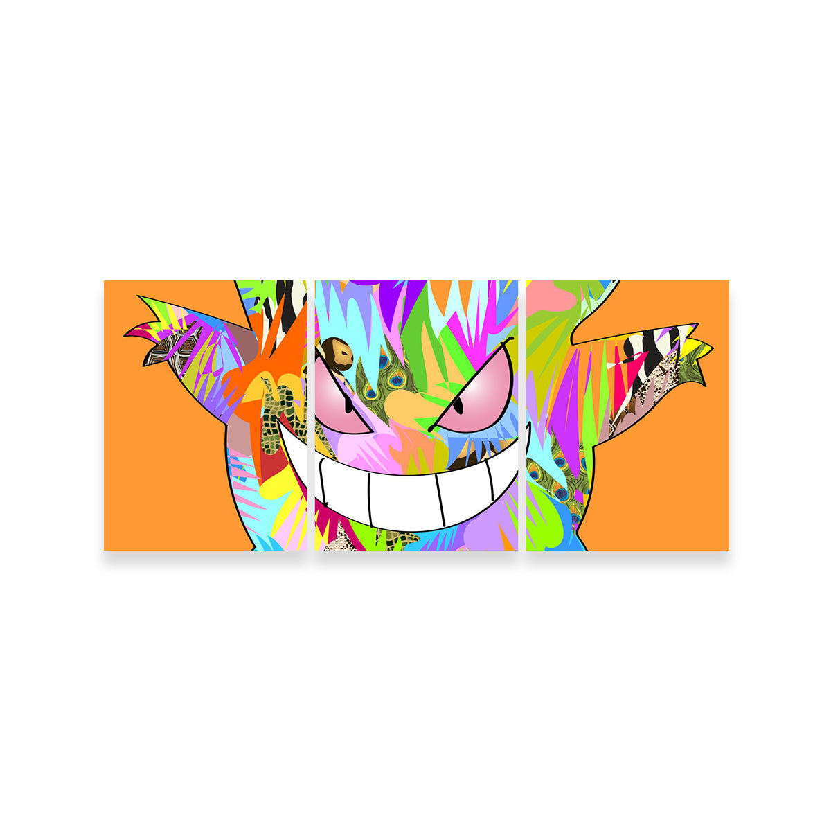 Pokemon Dark Wall Art