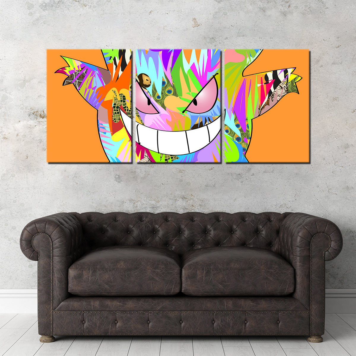 Pokemon Dark Wall Art