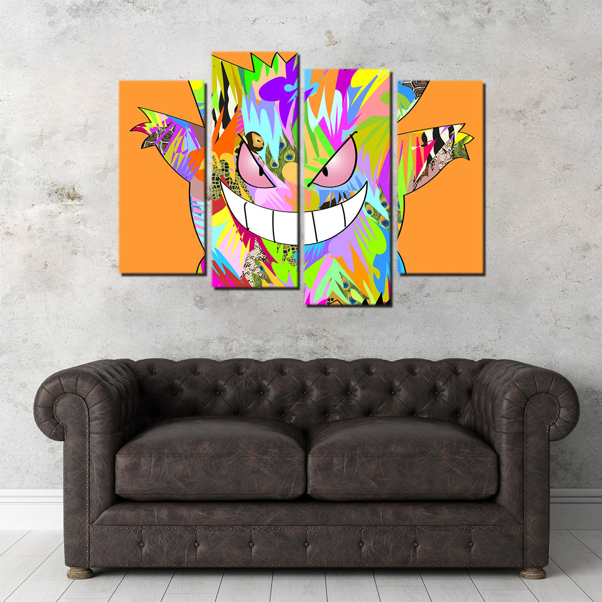 Pokemon Dark Wall Art