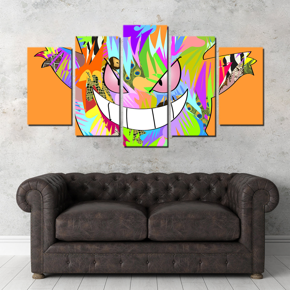 Pokemon Dark Wall Art