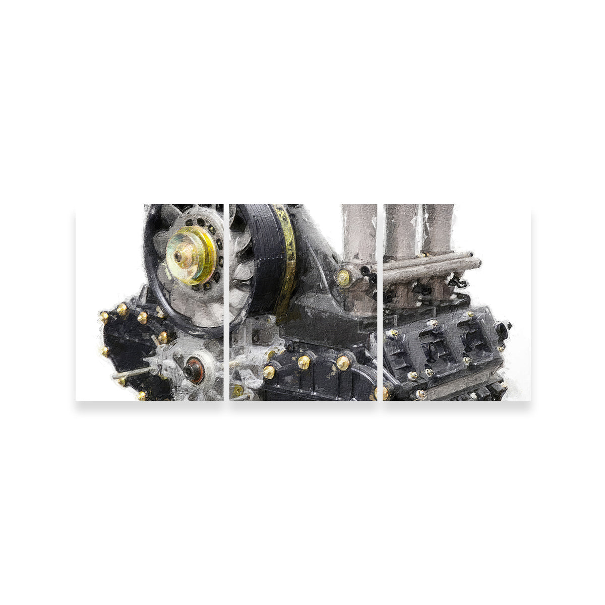 Porsche 911 Engine 1 Wall Art