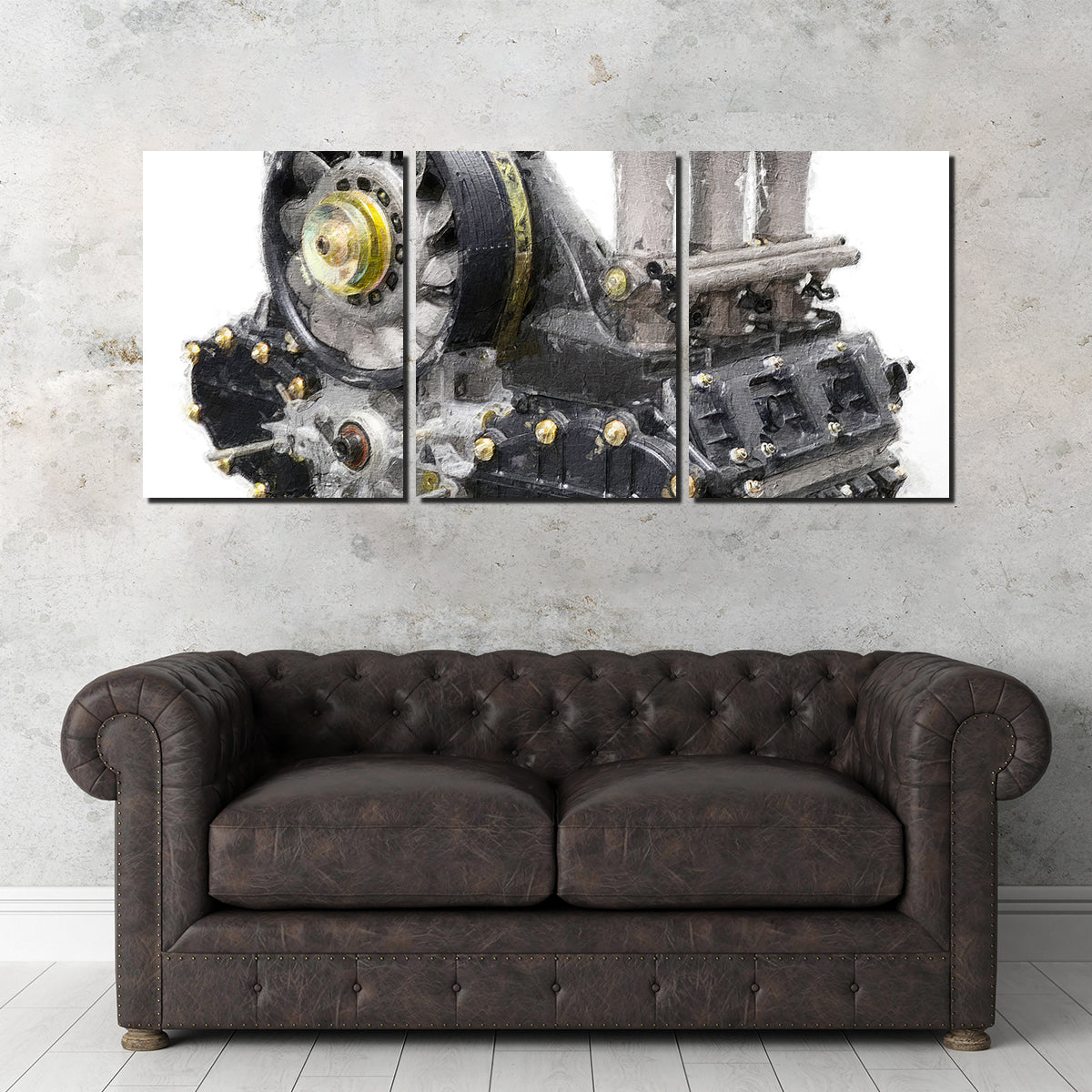 Porsche 911 Engine 1 Wall Art