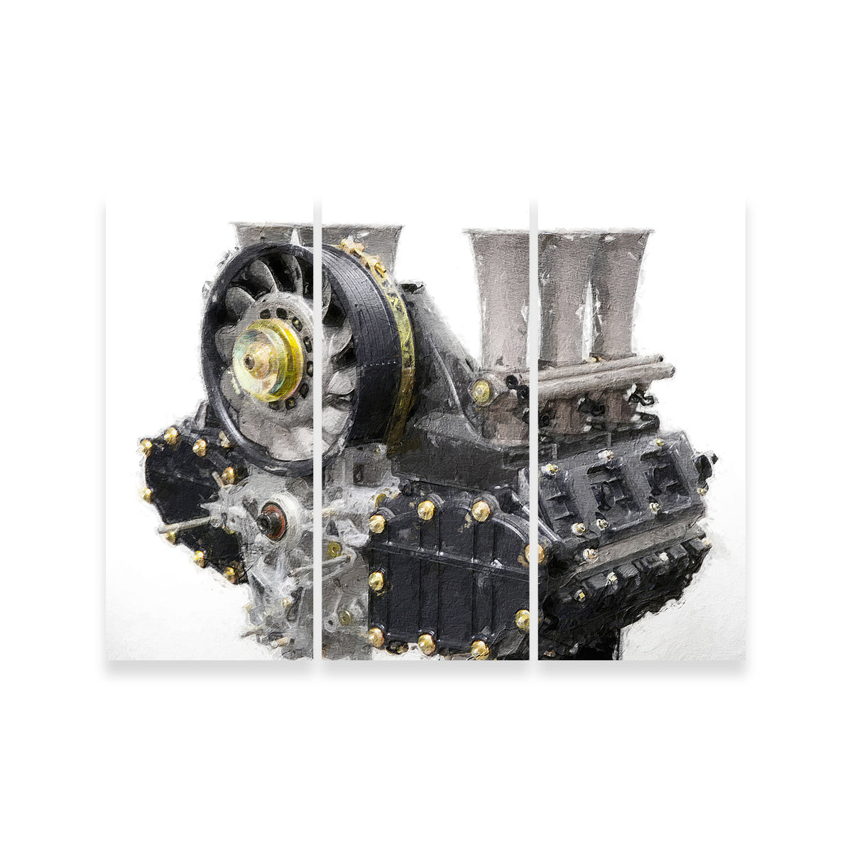 Porsche 911 Engine 1 Wall Art