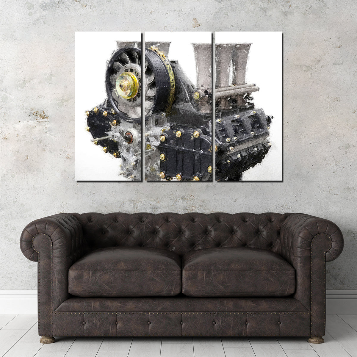 Porsche 911 Engine 1 Wall Art