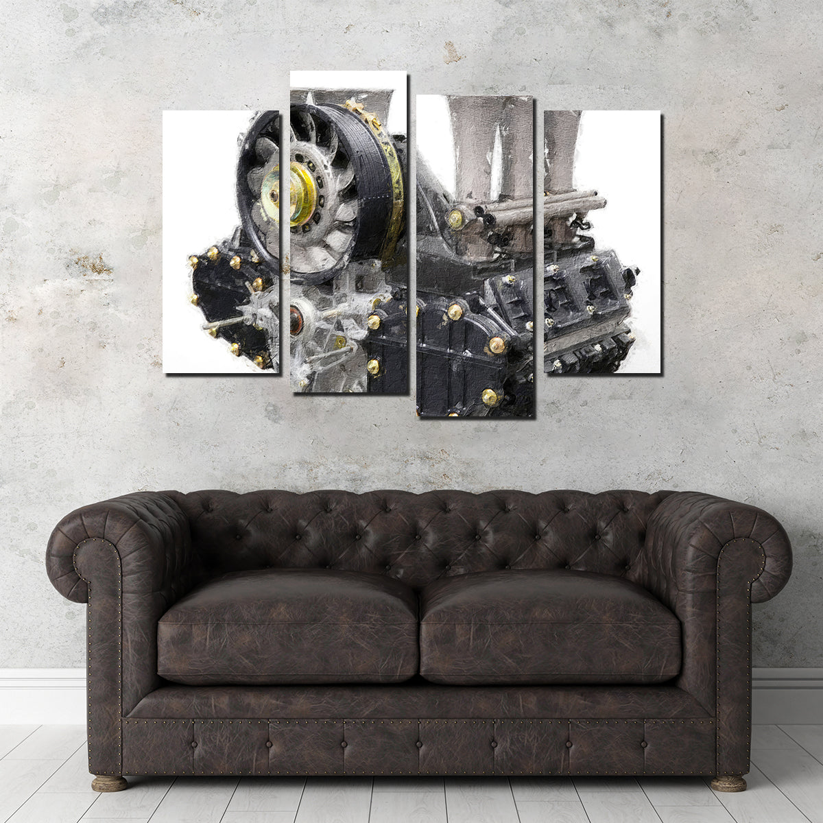 Porsche 911 Engine 1 Wall Art