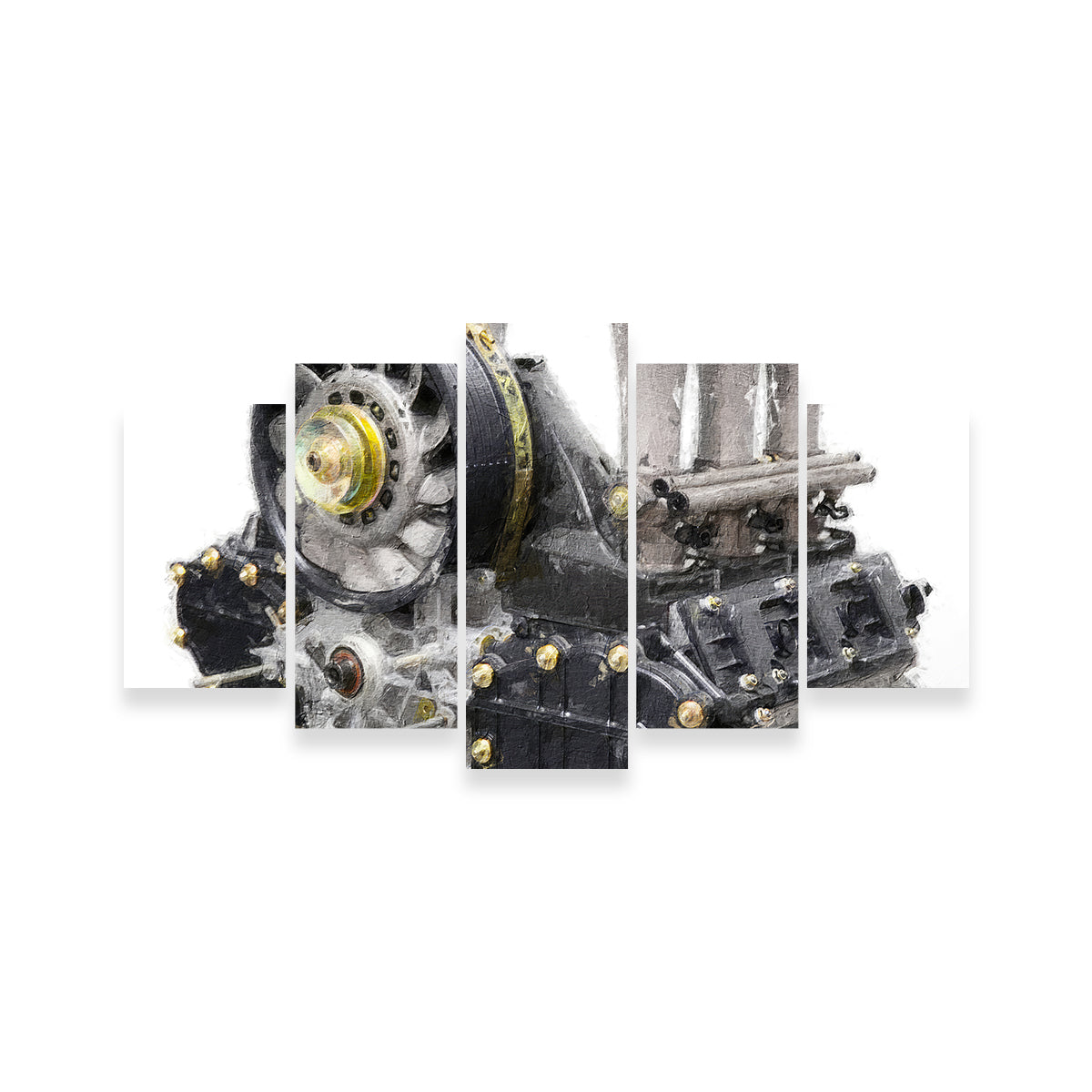Porsche 911 Engine 1 Wall Art