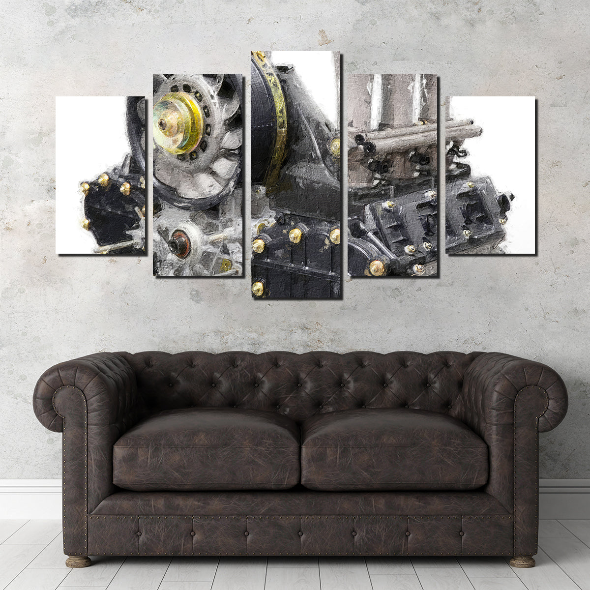 Porsche 911 Engine 1 Wall Art