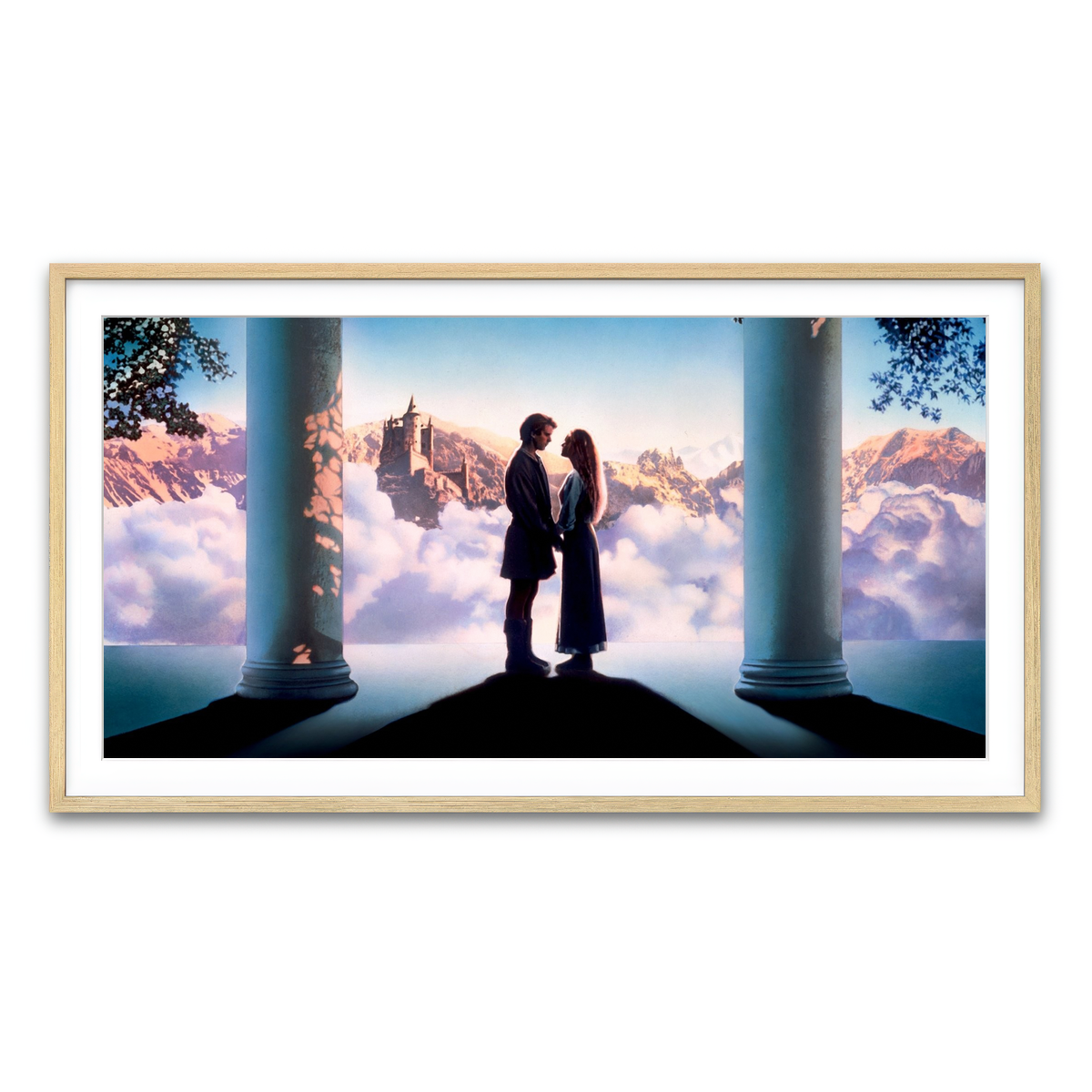 Framed Print 2x1 Natural