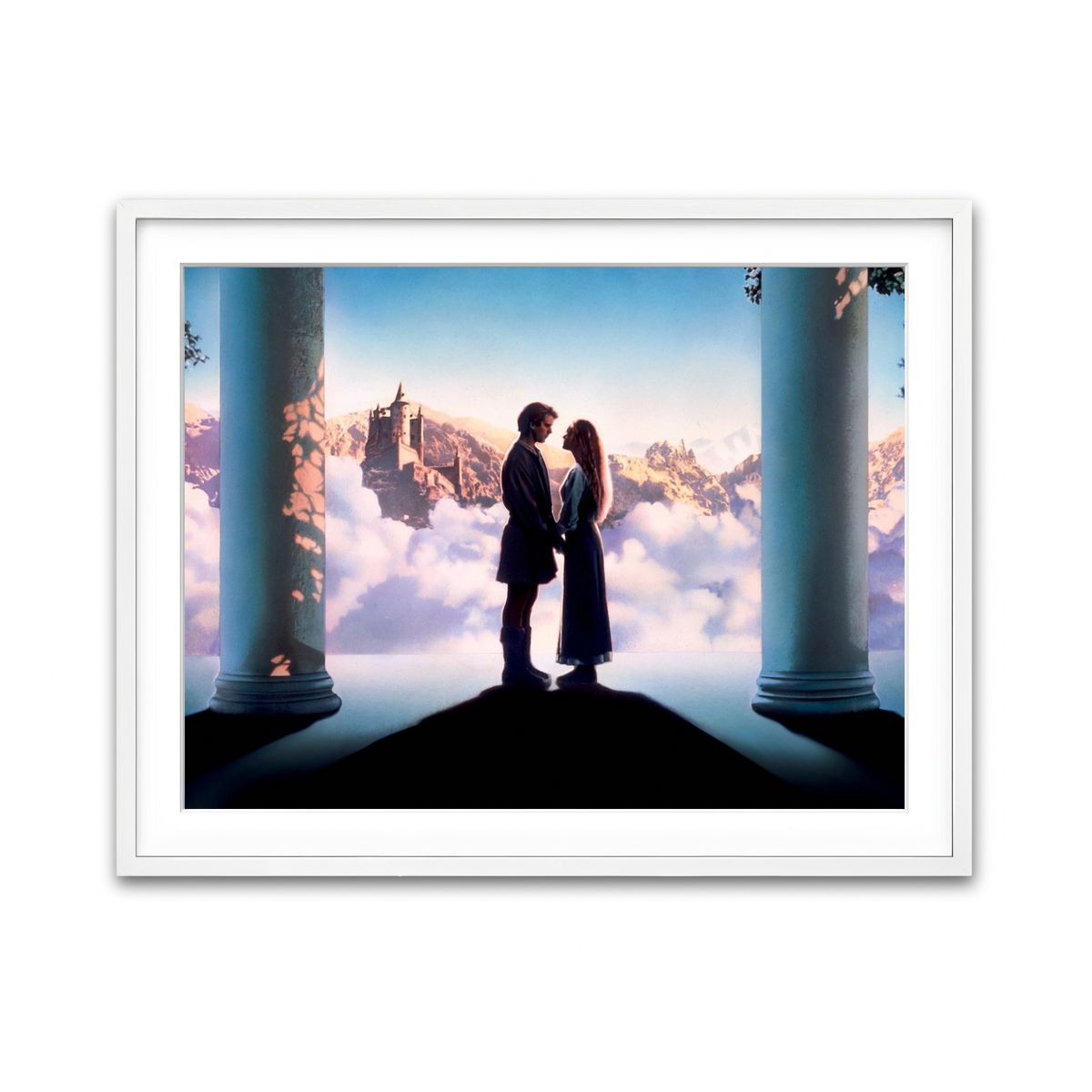 Framed Print 4x3 White