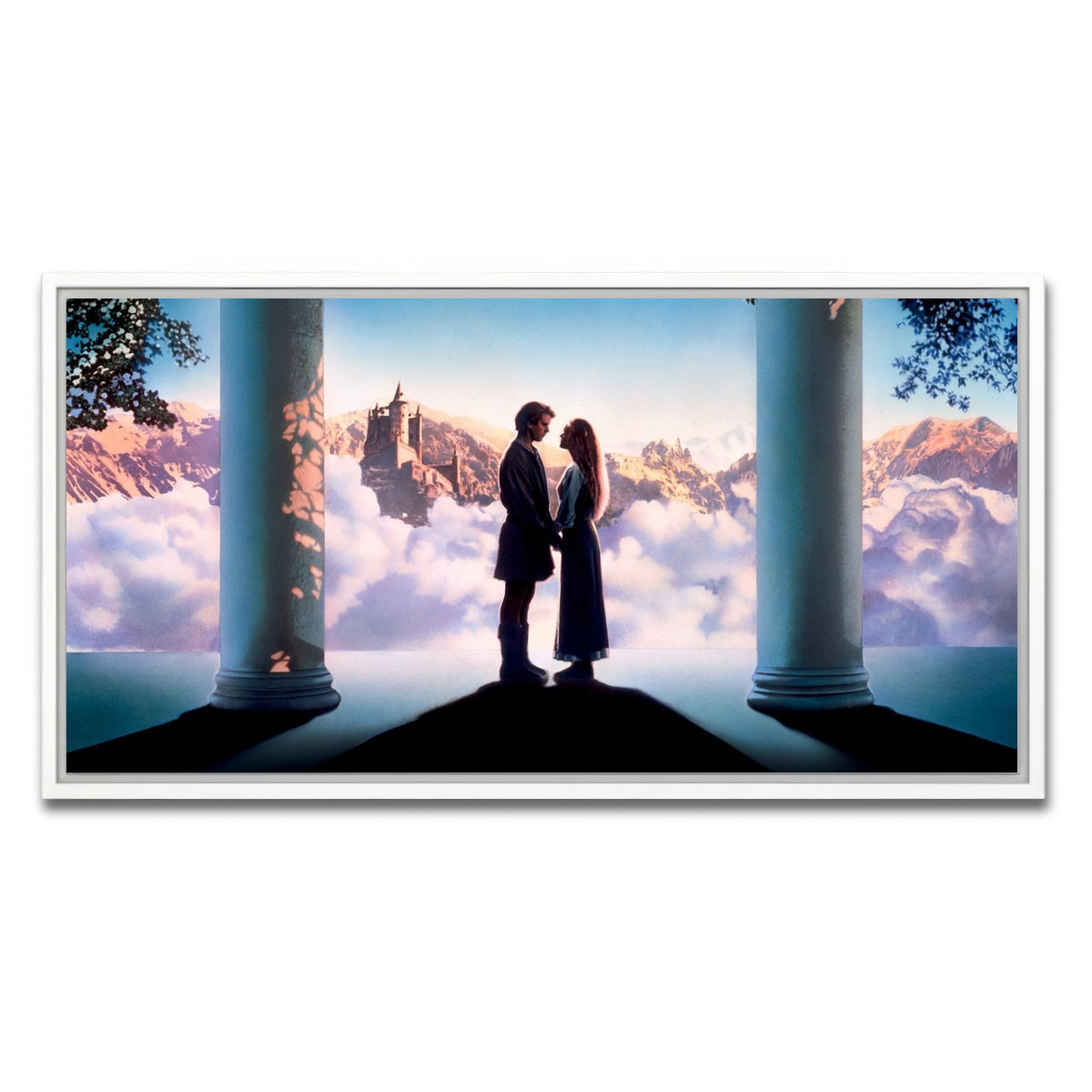 AUTO-MOCKUP WHITE | princess bride | 1 Piece | White Framed Canvas | group=2x1