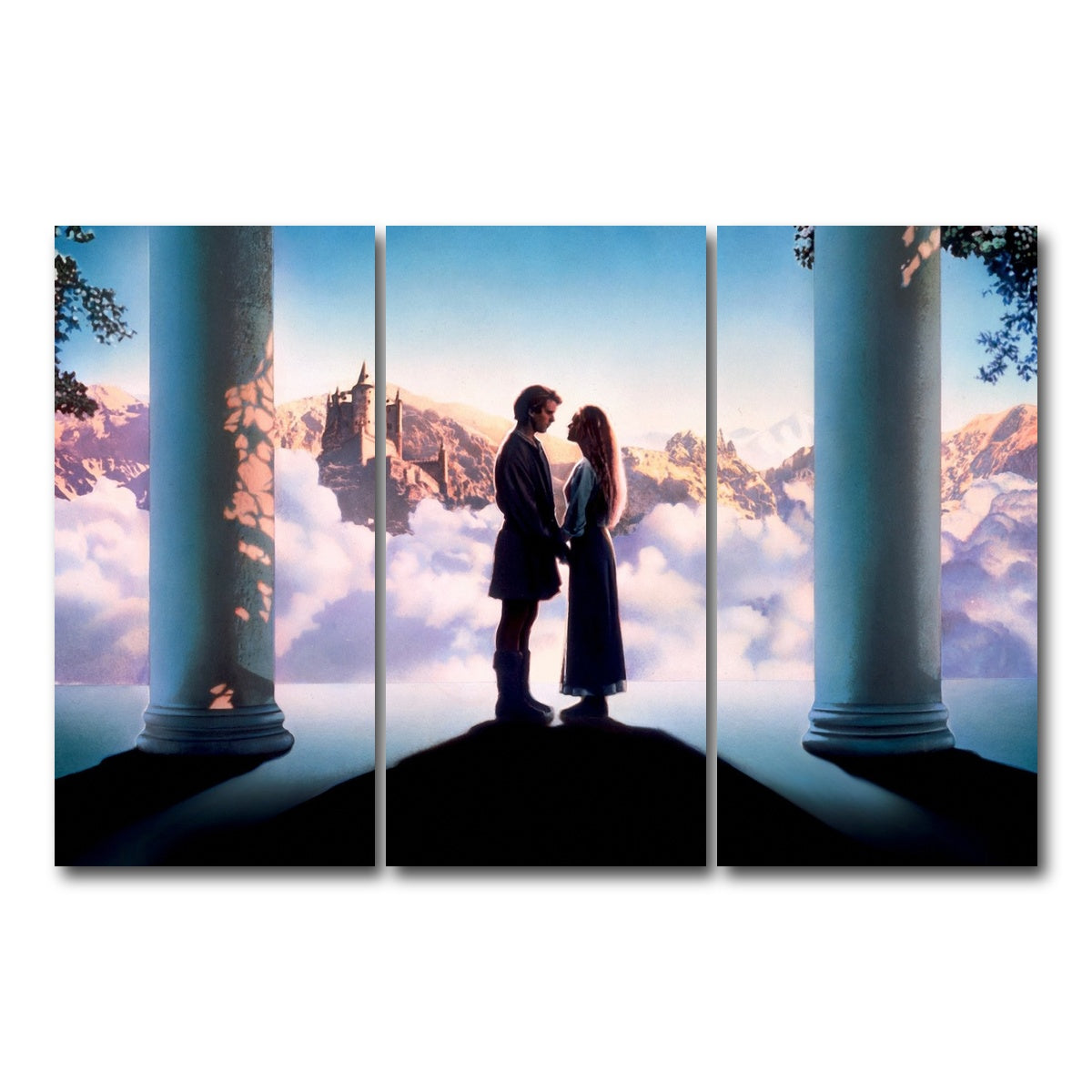 AUTO-MOCKUP WHITE | princess bride | 3 Piece | Gallery Wrap Canvas | group=12x24