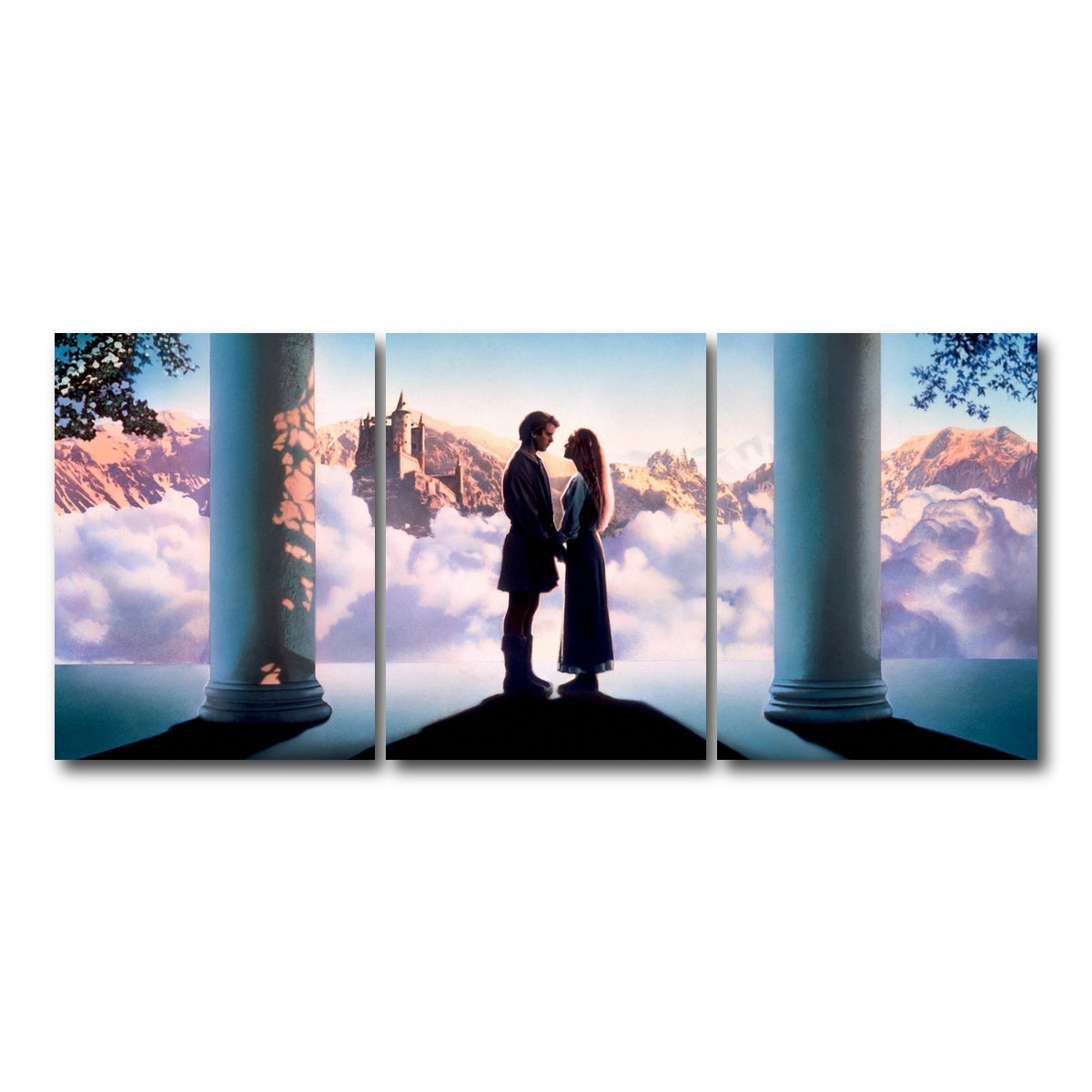 AUTO-MOCKUP WHITE | princess bride | 3 Piece | Gallery Wrap Canvas | group=18x24