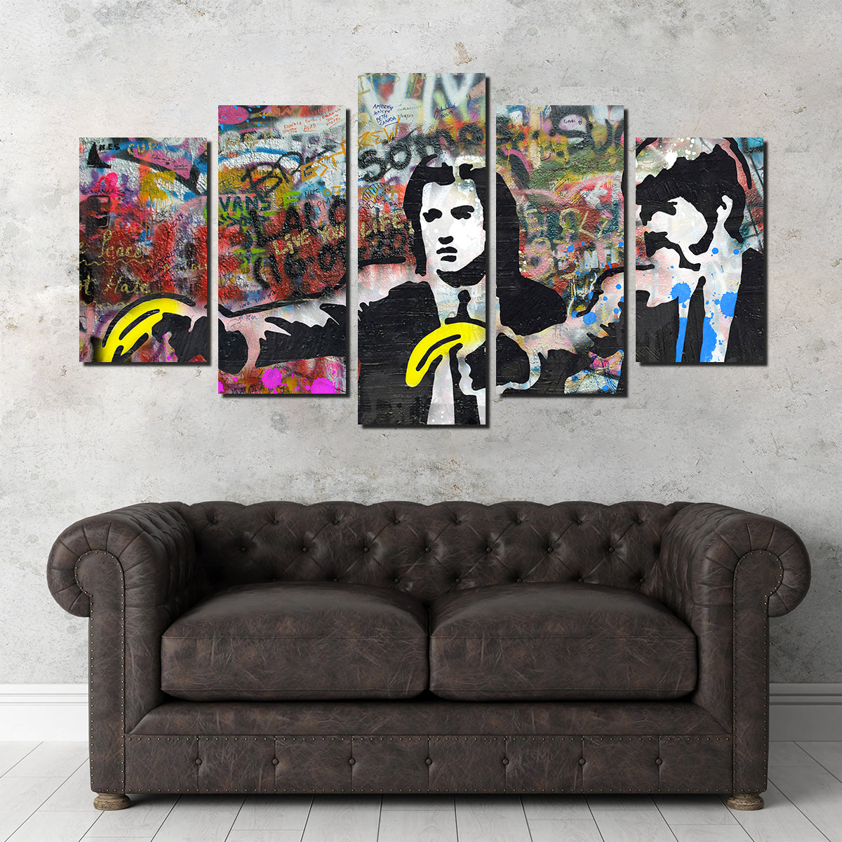 Pulp Fiction Bananas Wall Art