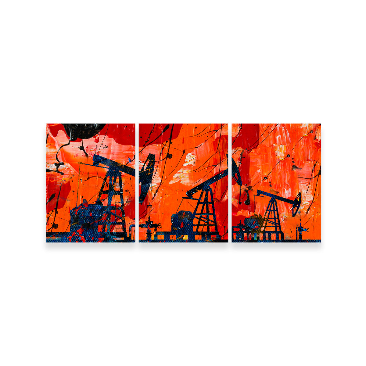 Pumpjack Wall Art