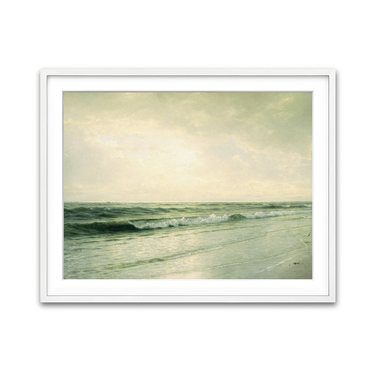 Framed Print 4x3 White