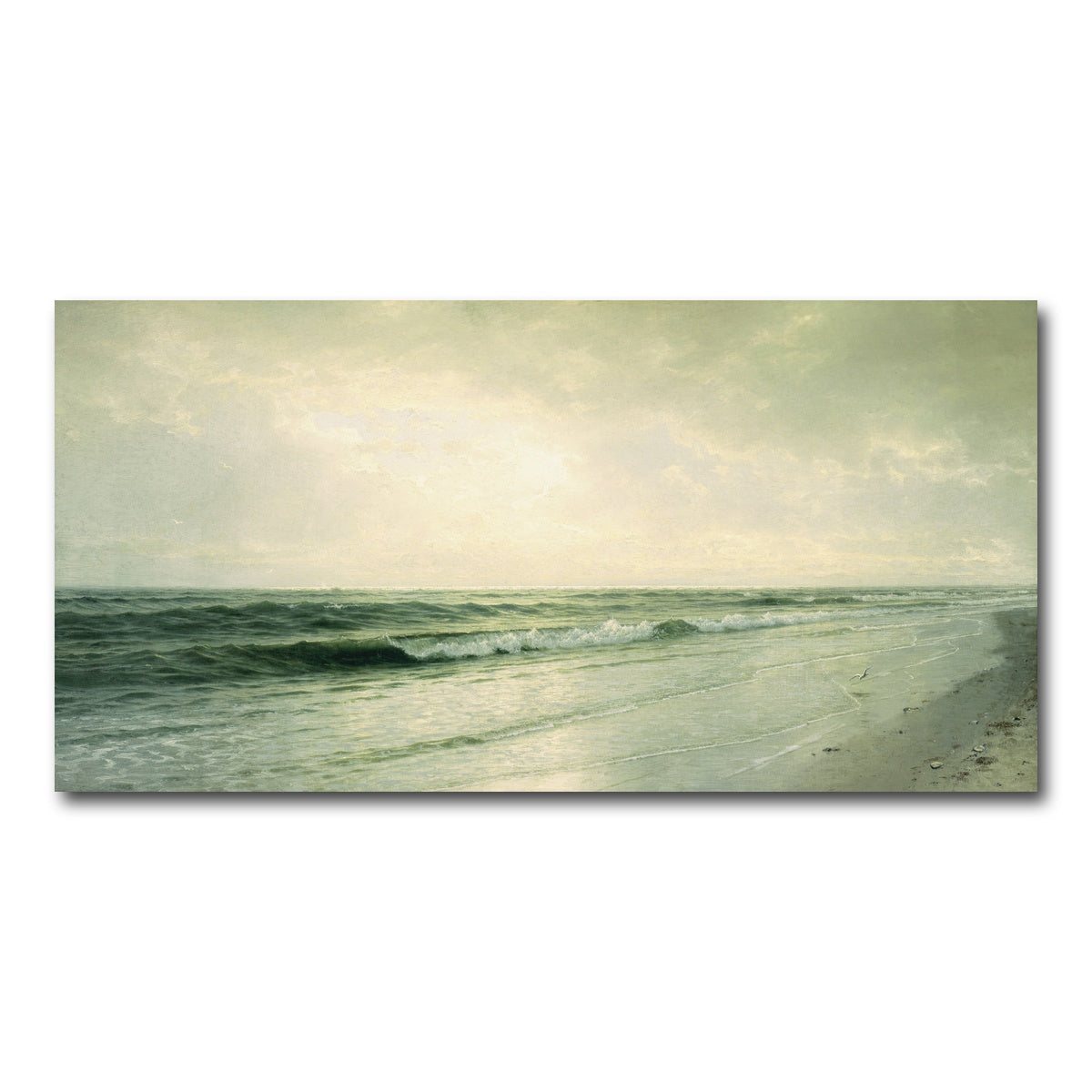 AUTO-MOCKUP WHITE | quiet seascape | 1 Piece | Gallery Wrap Canvas | group=2x1