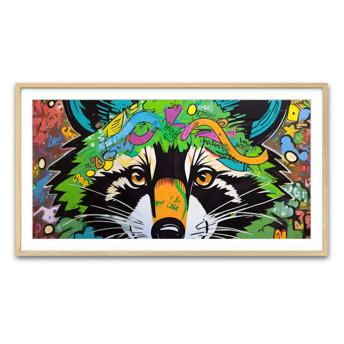 Framed Print 2x1 Natural