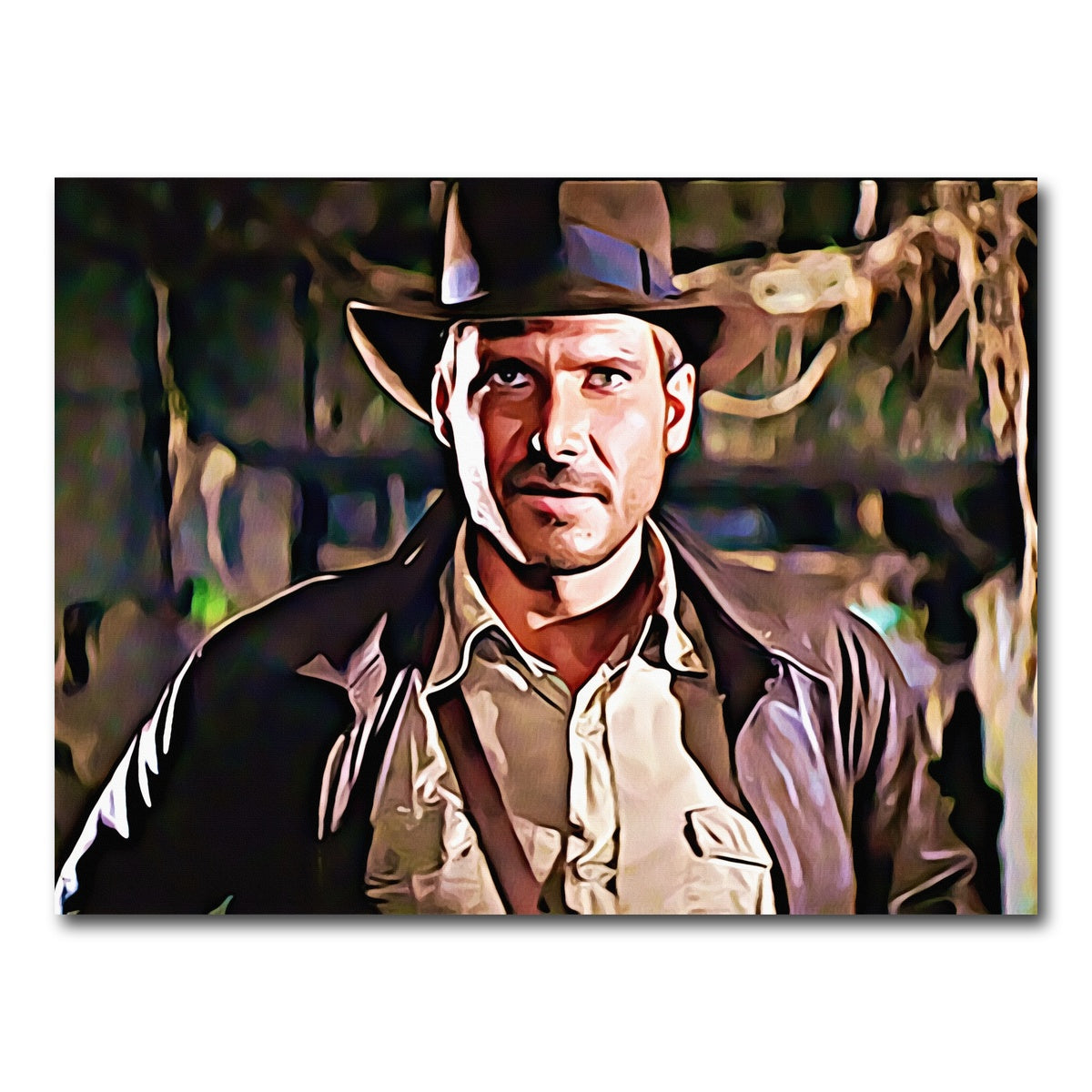 AUTO-MOCKUP WHITE | raiders of the lost ark | 1 Piece | Gallery Wrap Canvas | group=4x3