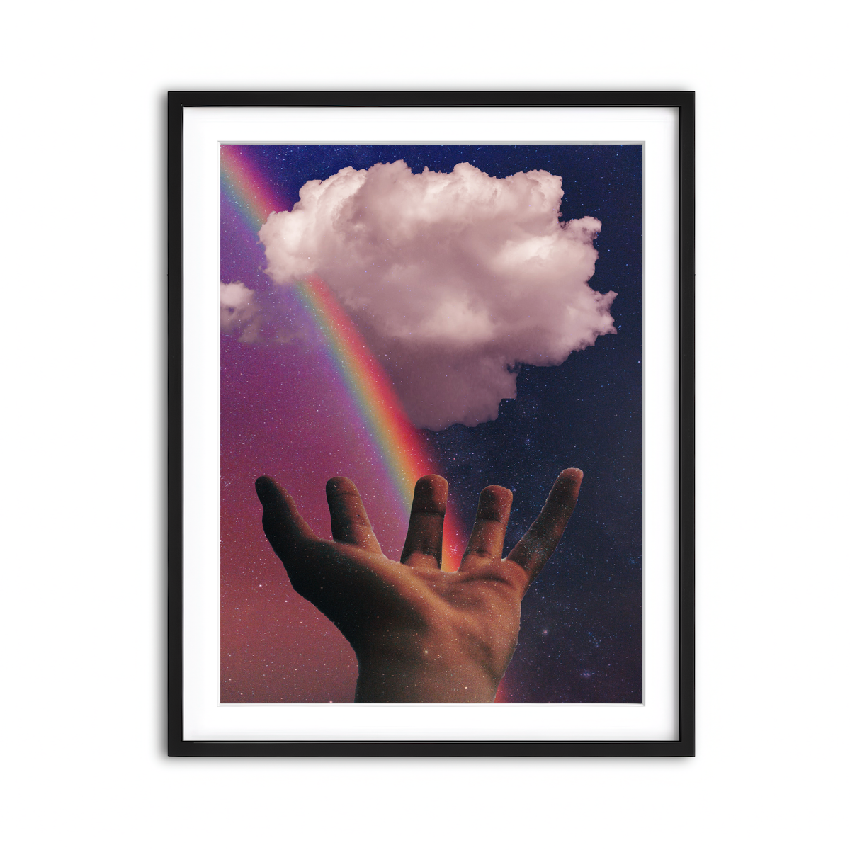 Framed Print 3x4 Black
