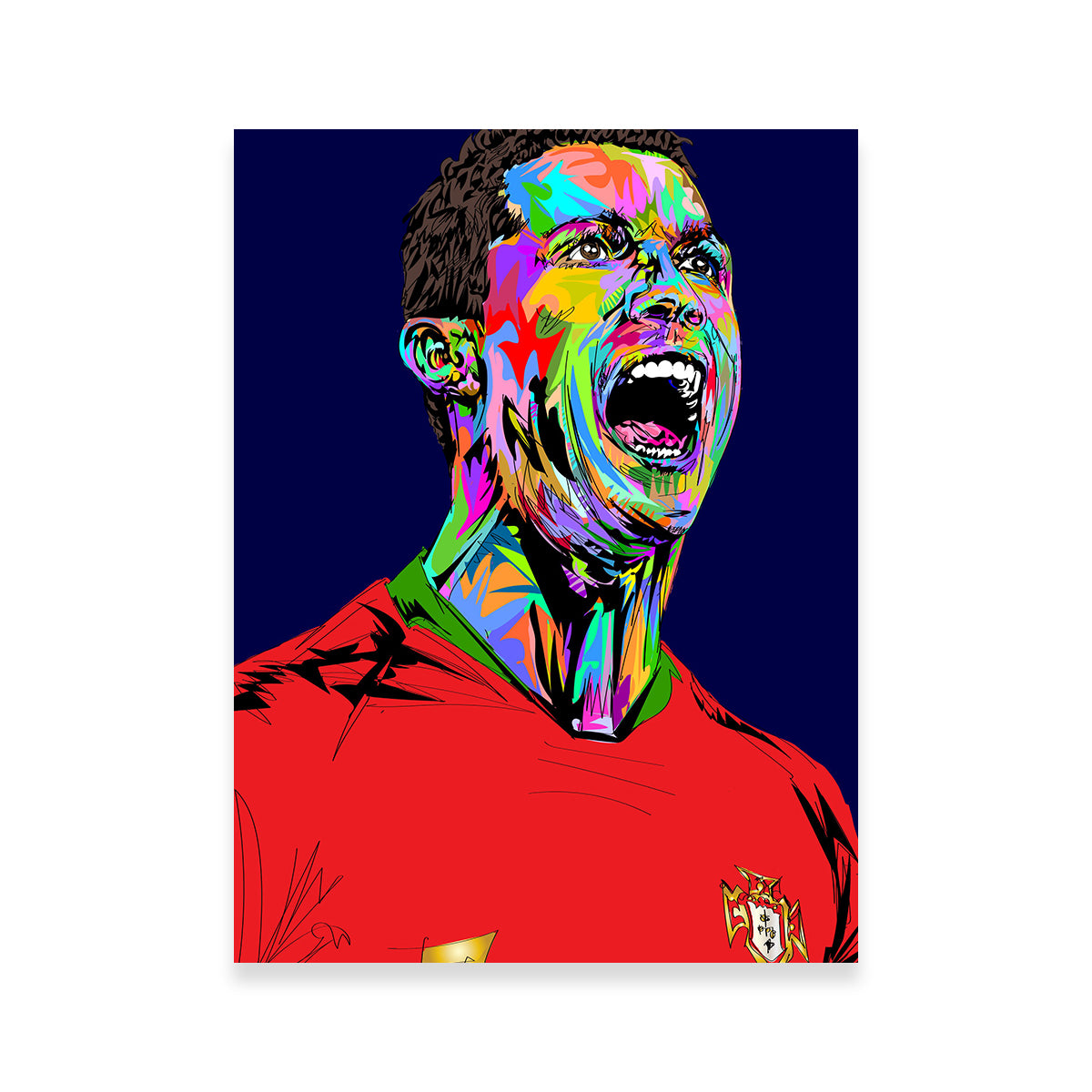 Ronaldo Abstract Wall Art