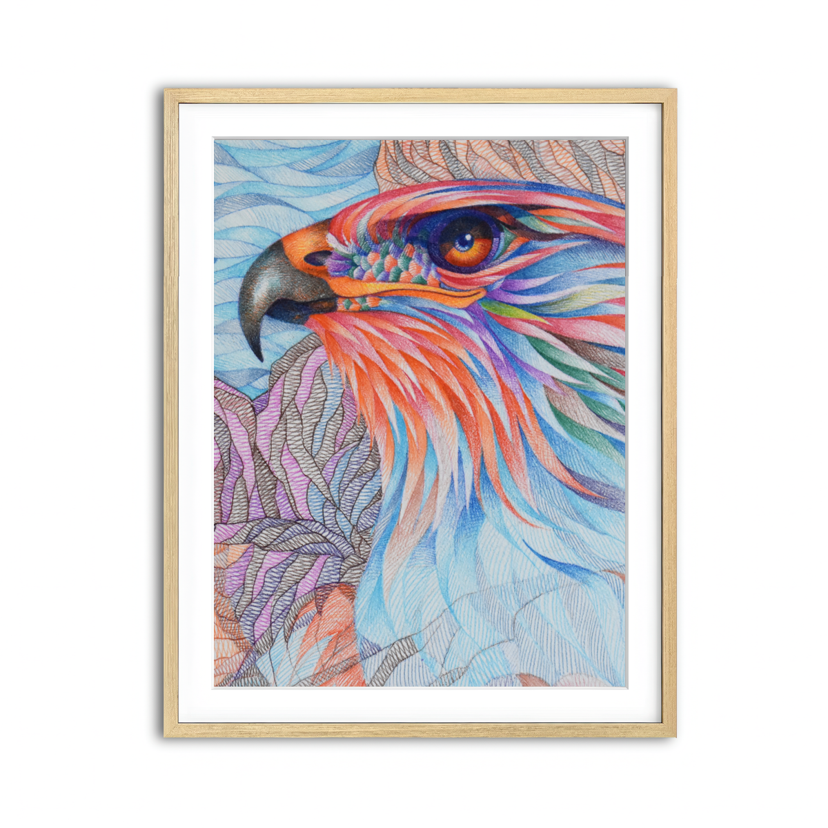 Framed Print 3x4 Natural