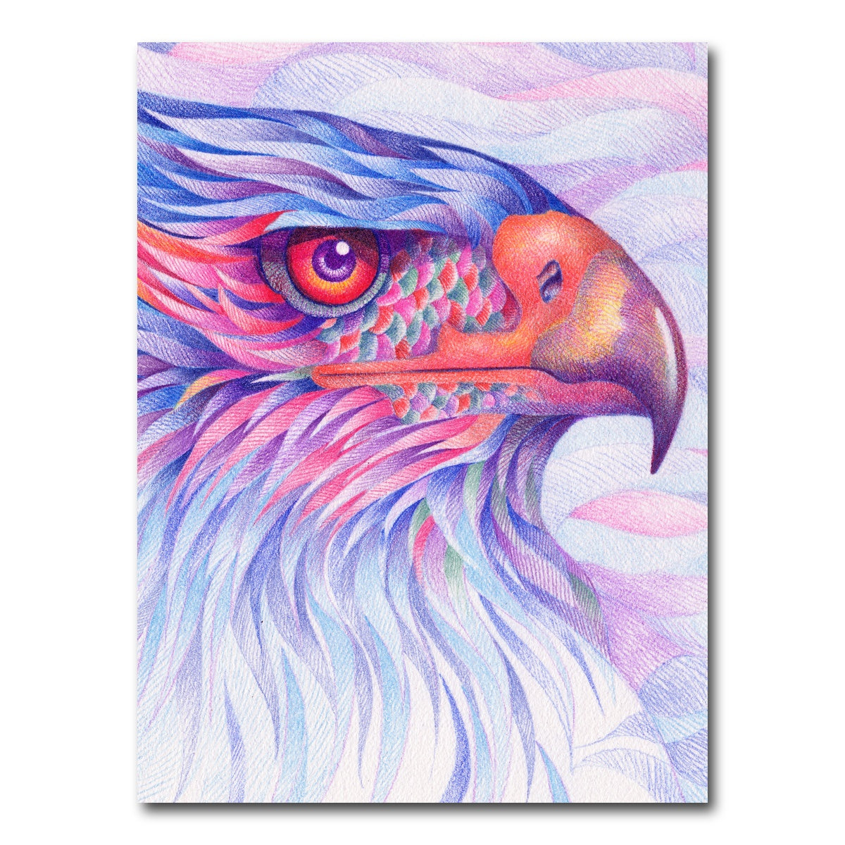 AUTO-MOCKUP WHITE | raptor is bored | 1 Piece | Gallery Wrap Canvas | group=3x4