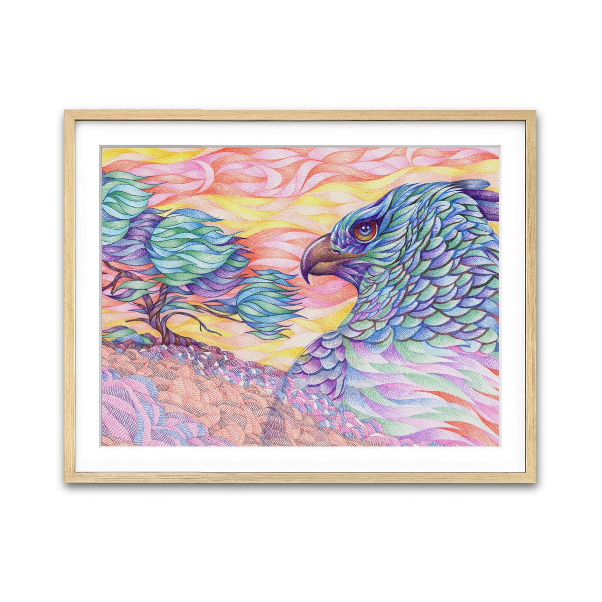 Framed Print 4x3 Natural