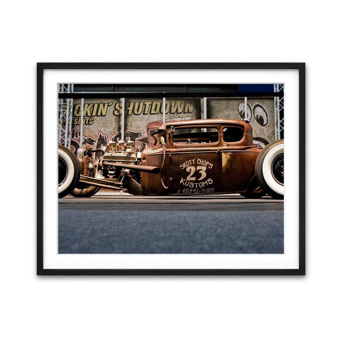 Framed Print 4x3 Black