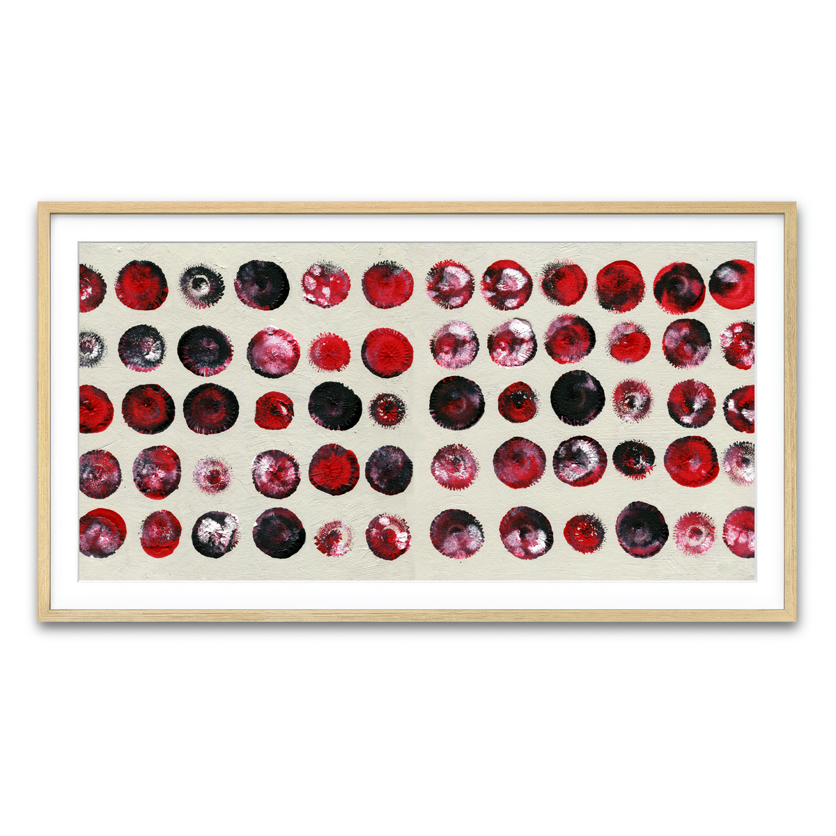 Framed Print 2x1 Natural