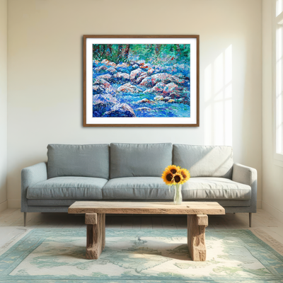 AUTO-MOCKUP ROOM | River Rhapsody Wall Art
