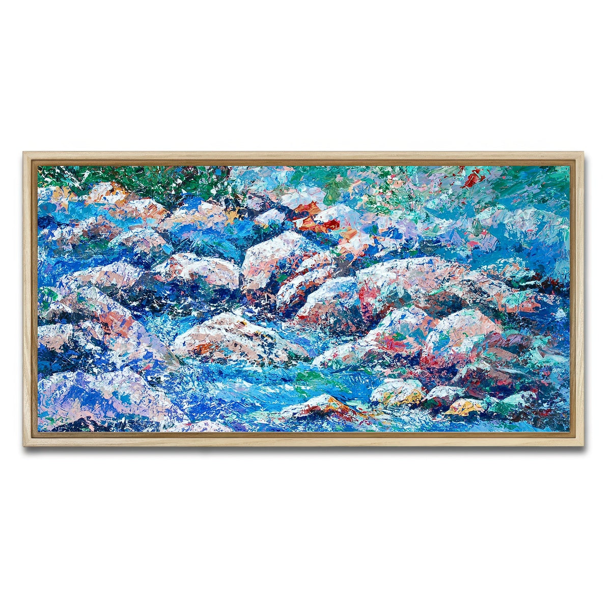 AUTO-MOCKUP WHITE | river rhapsody | 1 Piece | Natural Framed Canvas | group=2x1