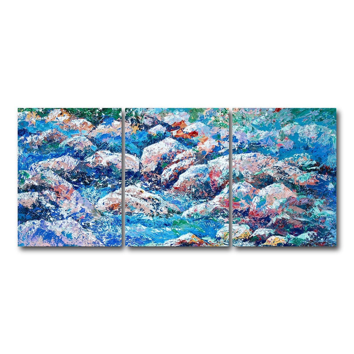 AUTO-MOCKUP WHITE | river rhapsody | 3 Piece | Gallery Wrap Canvas | group=18x24