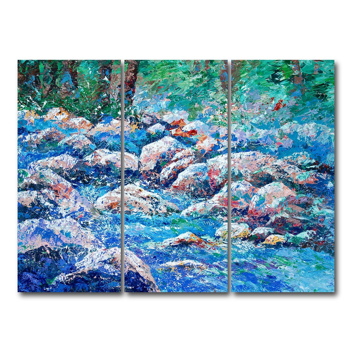 AUTO-MOCKUP WHITE | river rhapsody | 3 Piece | Gallery Wrap Canvas | group=8x18