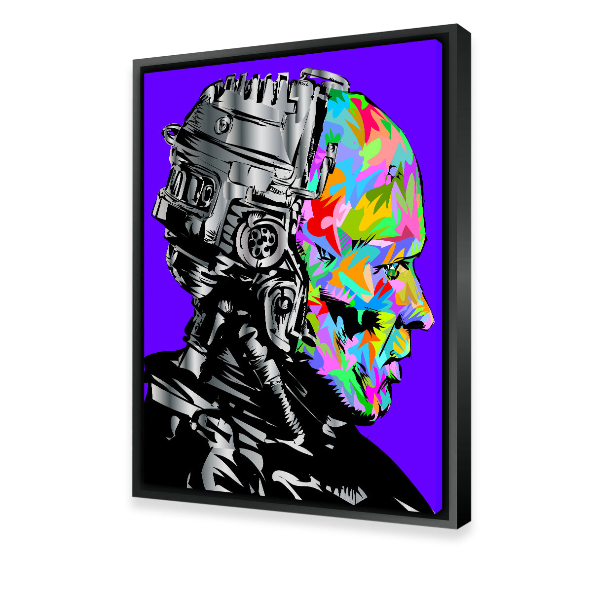 Robo Cop Color Wall Art