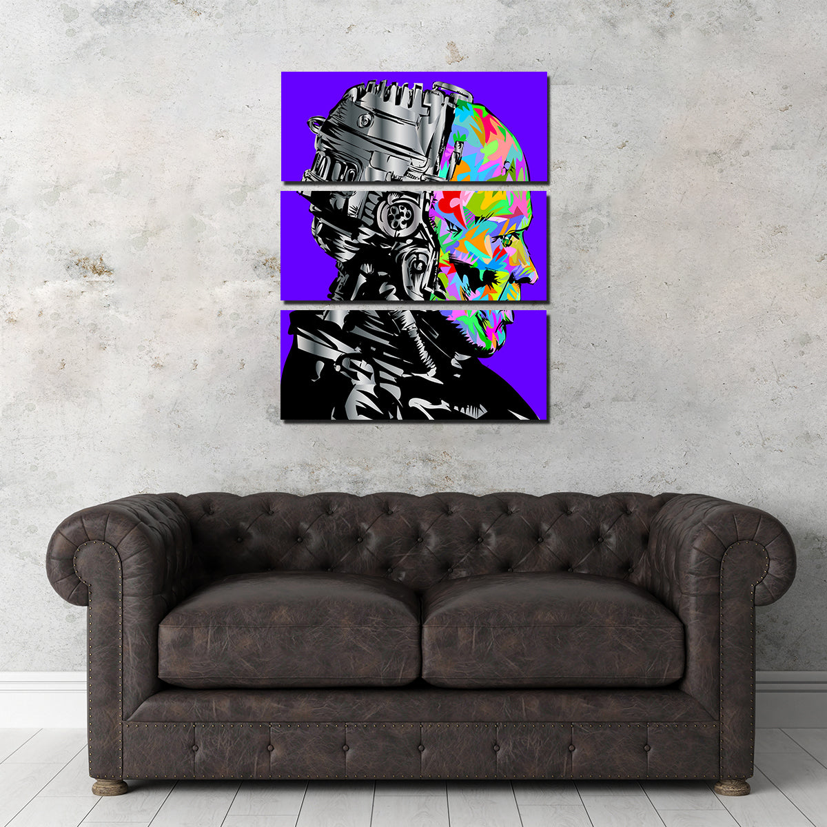 Robo Cop Color Wall Art