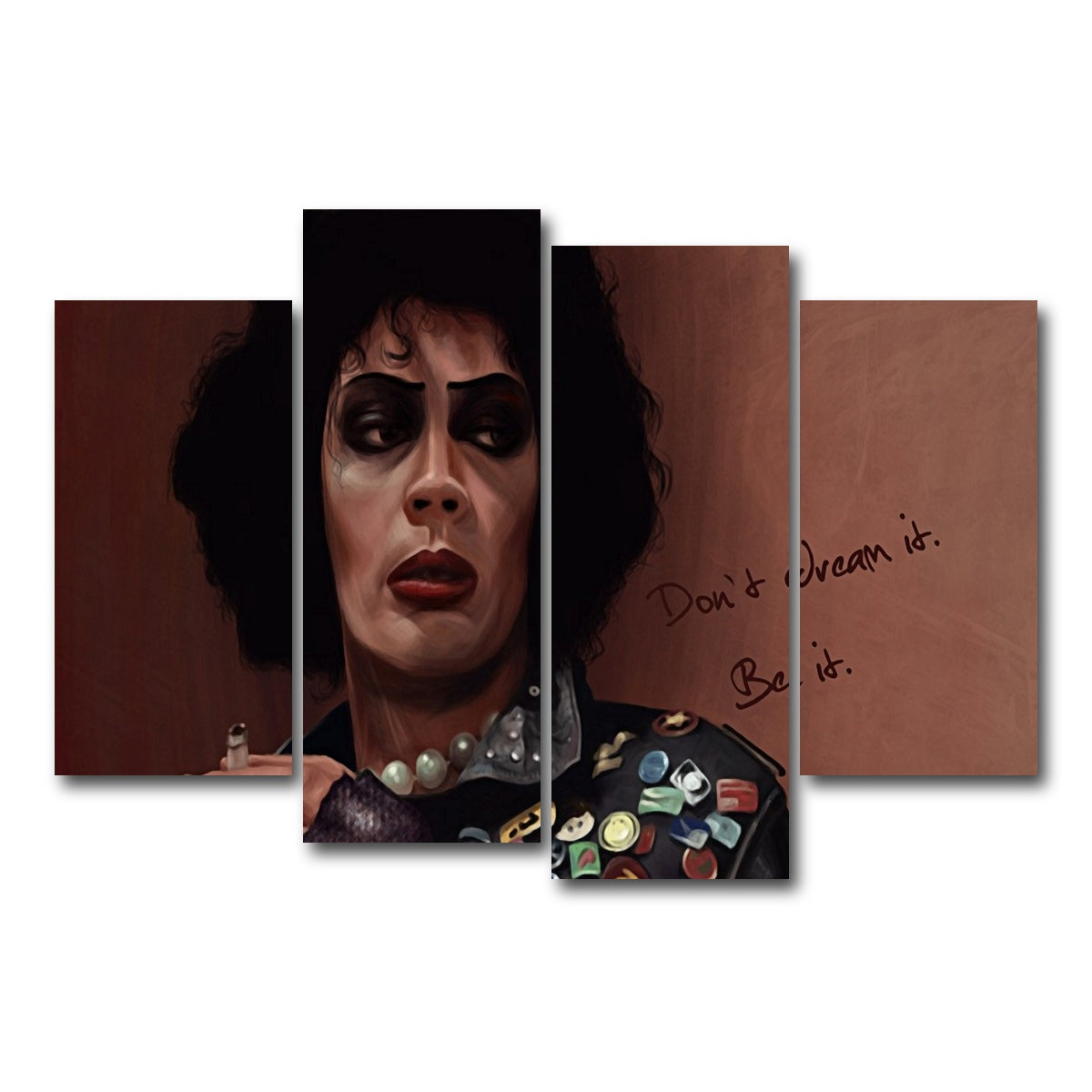AUTO-MOCKUP WHITE | rocky horror | 4 Piece | Gallery Wrap Canvas | group=4_short