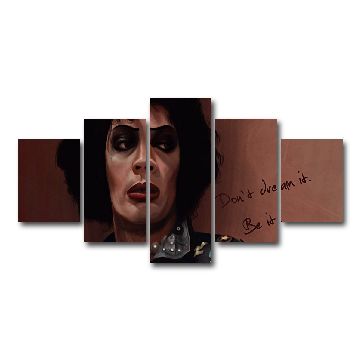 AUTO-MOCKUP WHITE | rocky horror | 5 Piece | Gallery Wrap Canvas | group=5_short