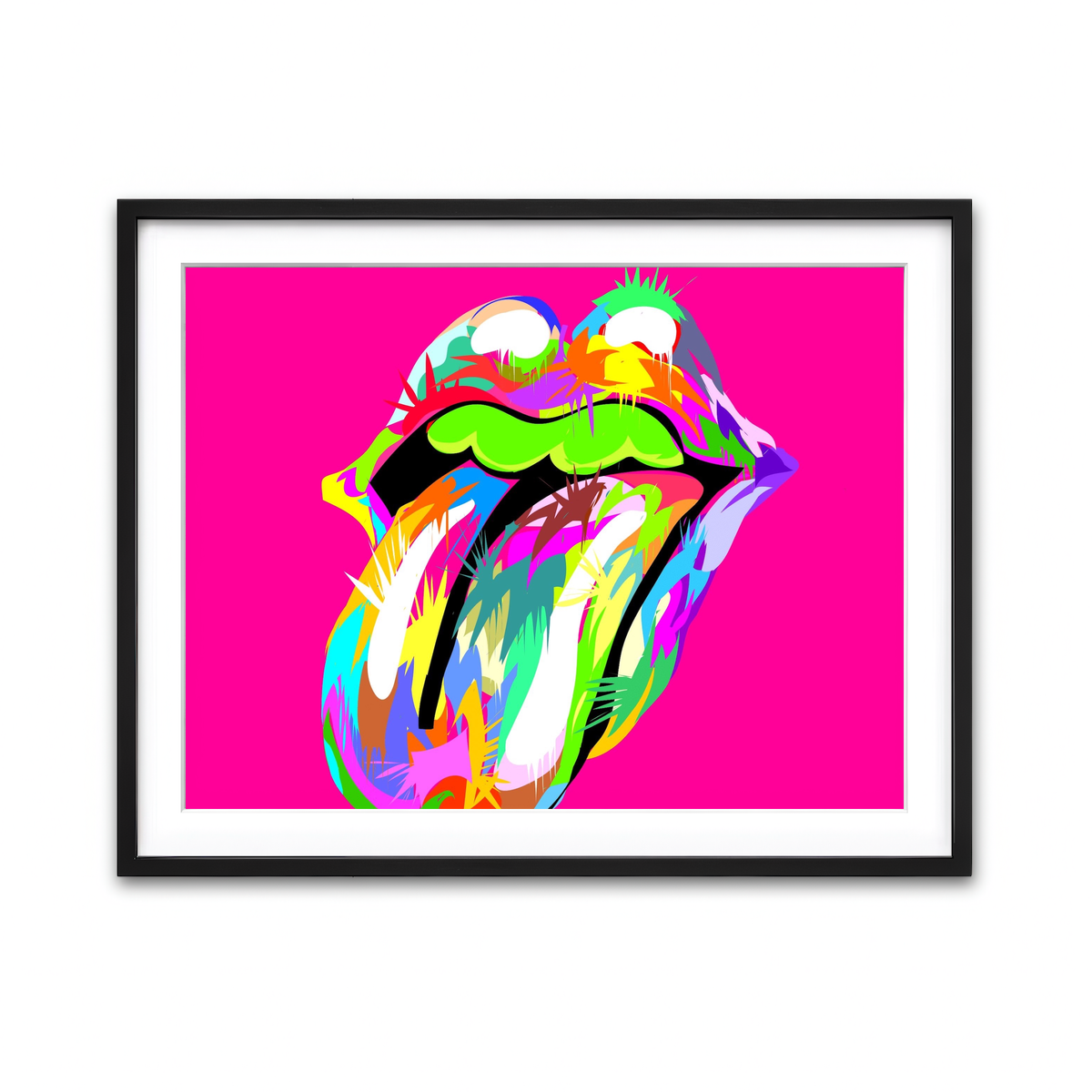 Framed Print 4x3 Black