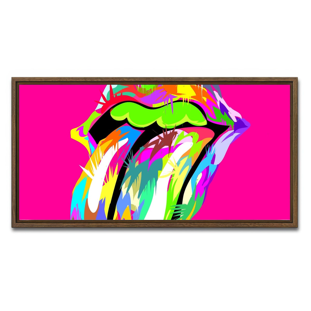 AUTO-MOCKUP WHITE | rolling mouth swag | 1 Piece | Walnut Framed Canvas | group=2x1