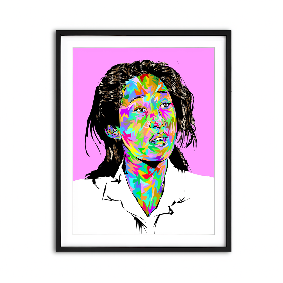 Framed Print 3x4 Black