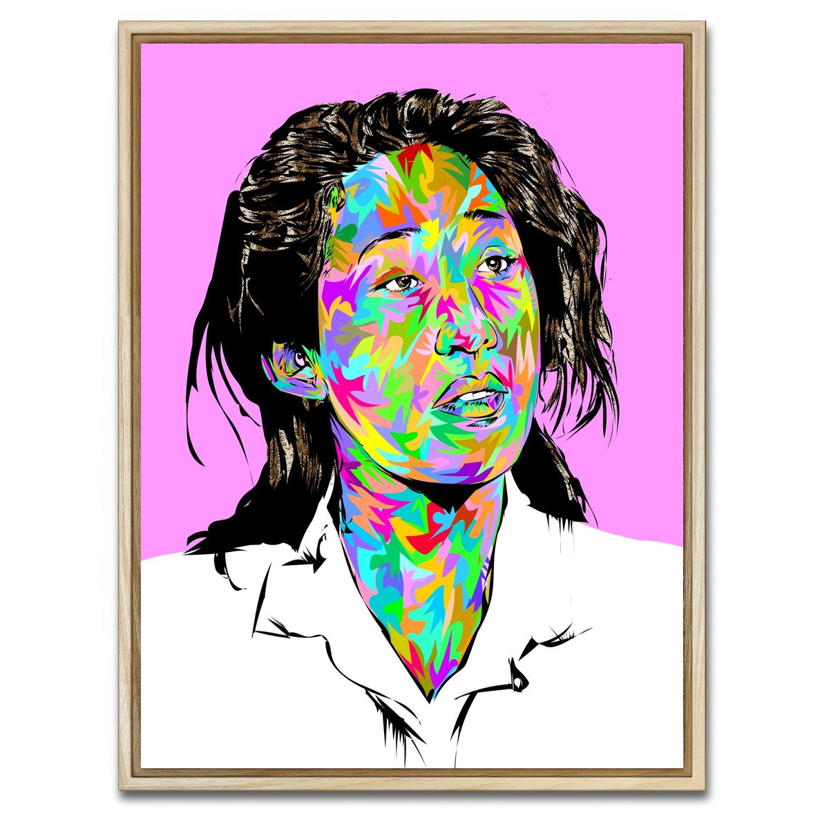 AUTO-MOCKUP WHITE | sandra oh | 1 Piece | Natural Framed Canvas | group=3x4