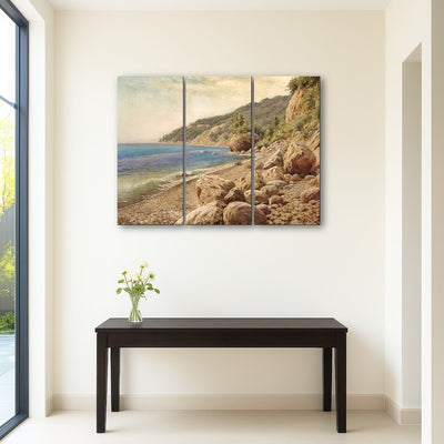 AUTO-MOCKUP ROOM | sandstone beach