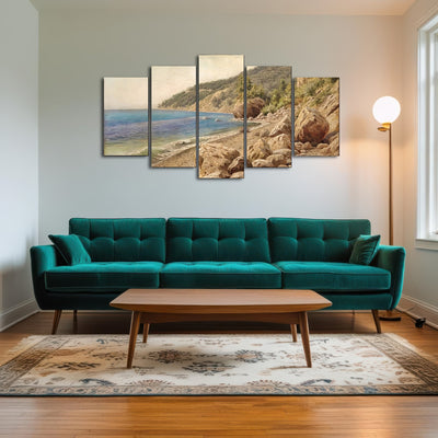 AUTO-MOCKUP ROOM | sandstone beach